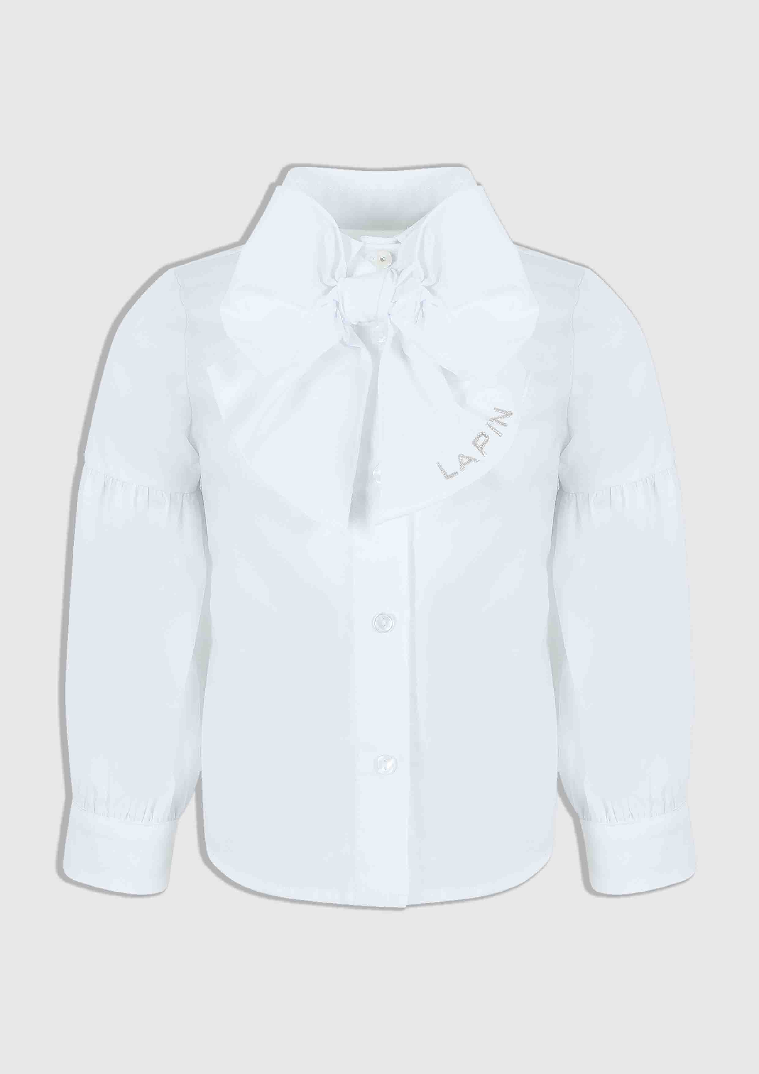 Lapin House White Bow Shirt