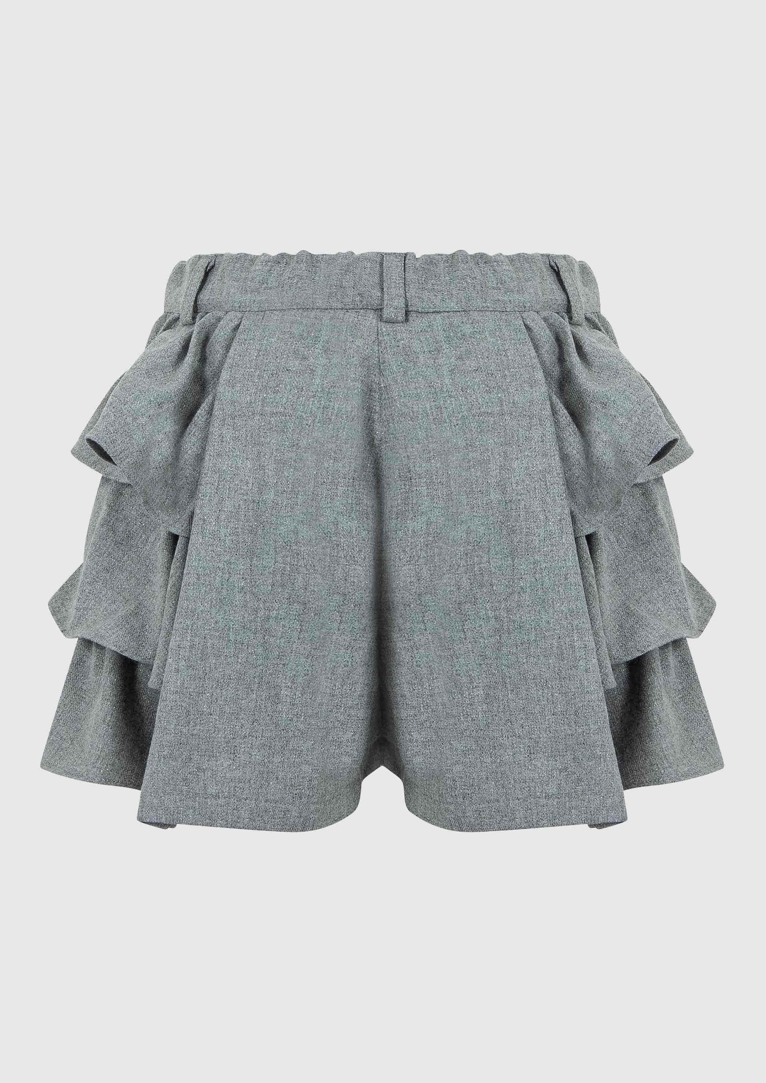 Lapin House Grey Sparkle Shorts