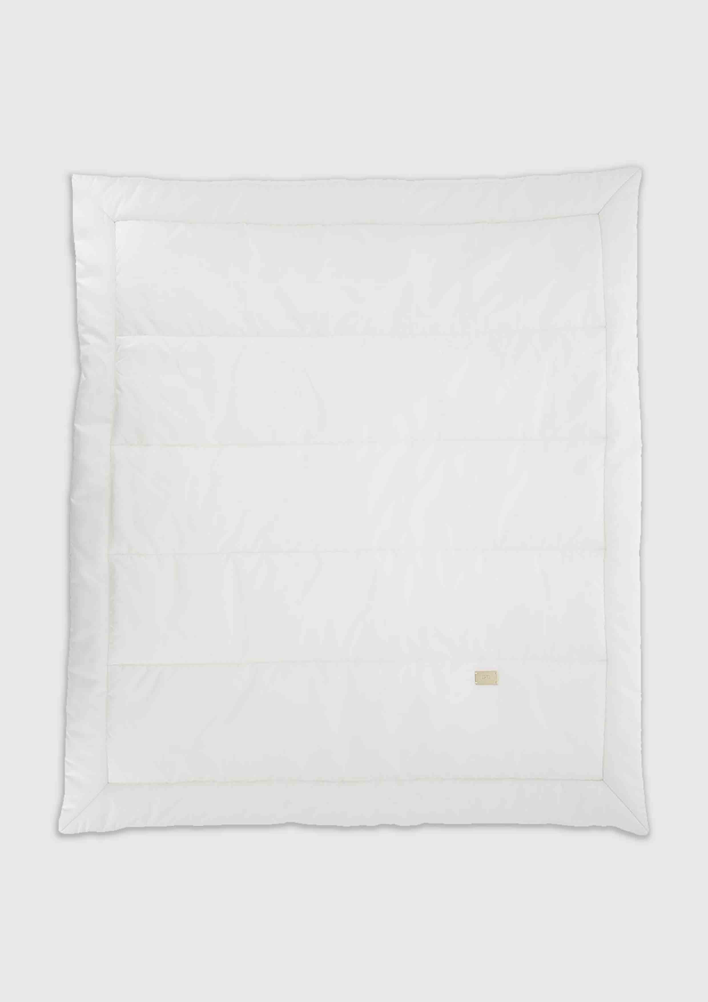 Elisabetta Franchi Off-White Padded Baby Blanket