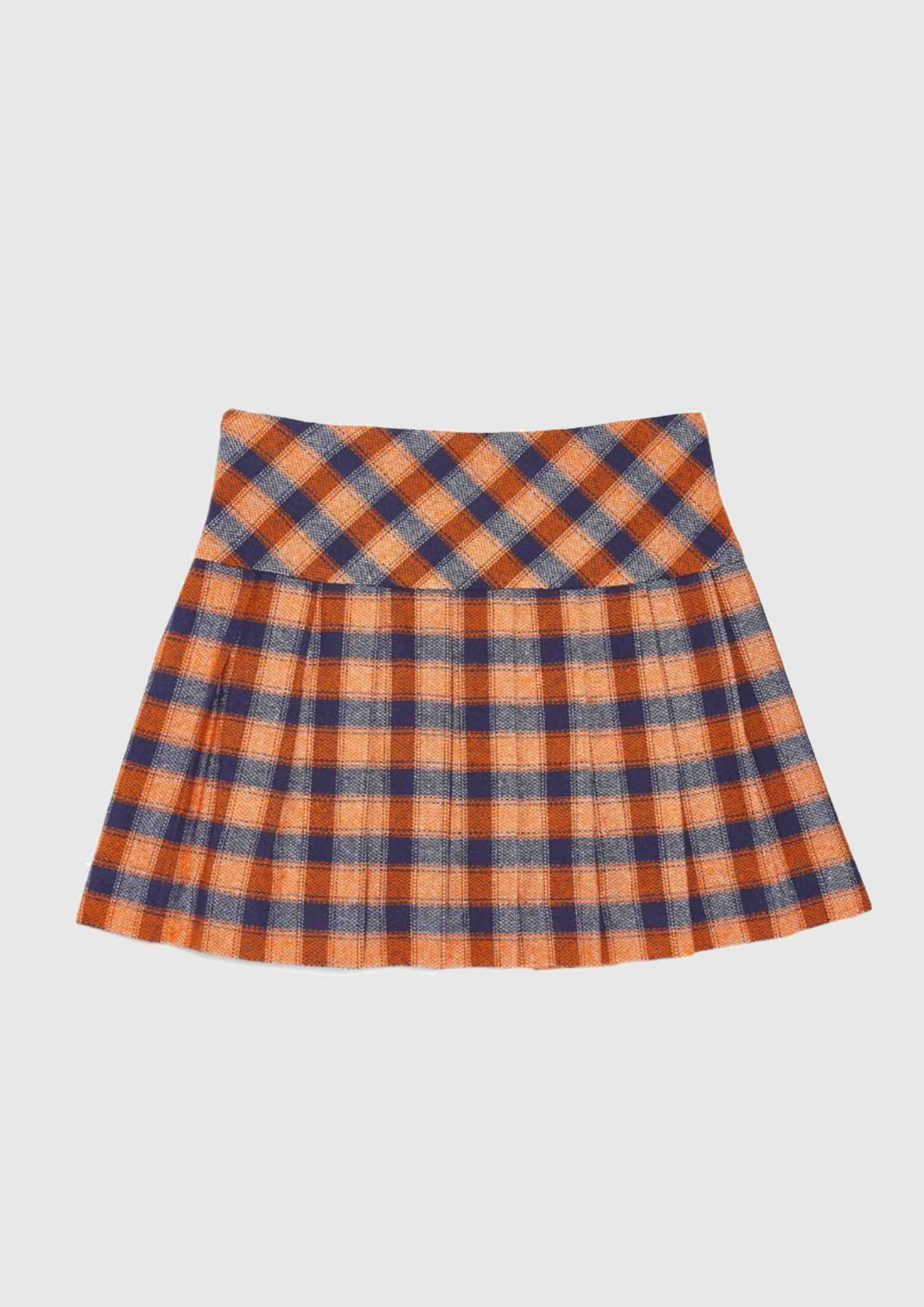 Ermanno Scervino Check Mini Skirt