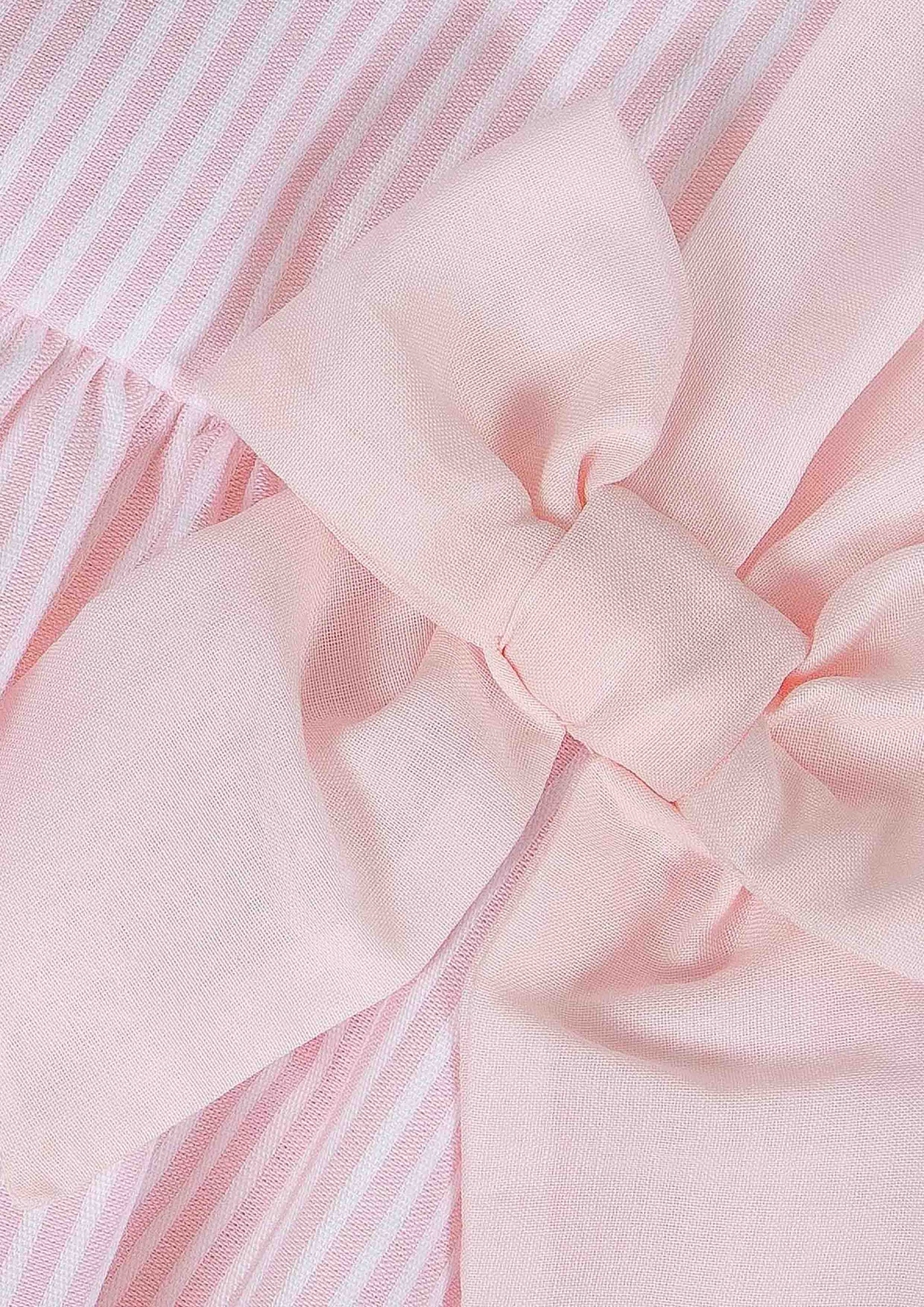 Lapin House Pink Bow Dress