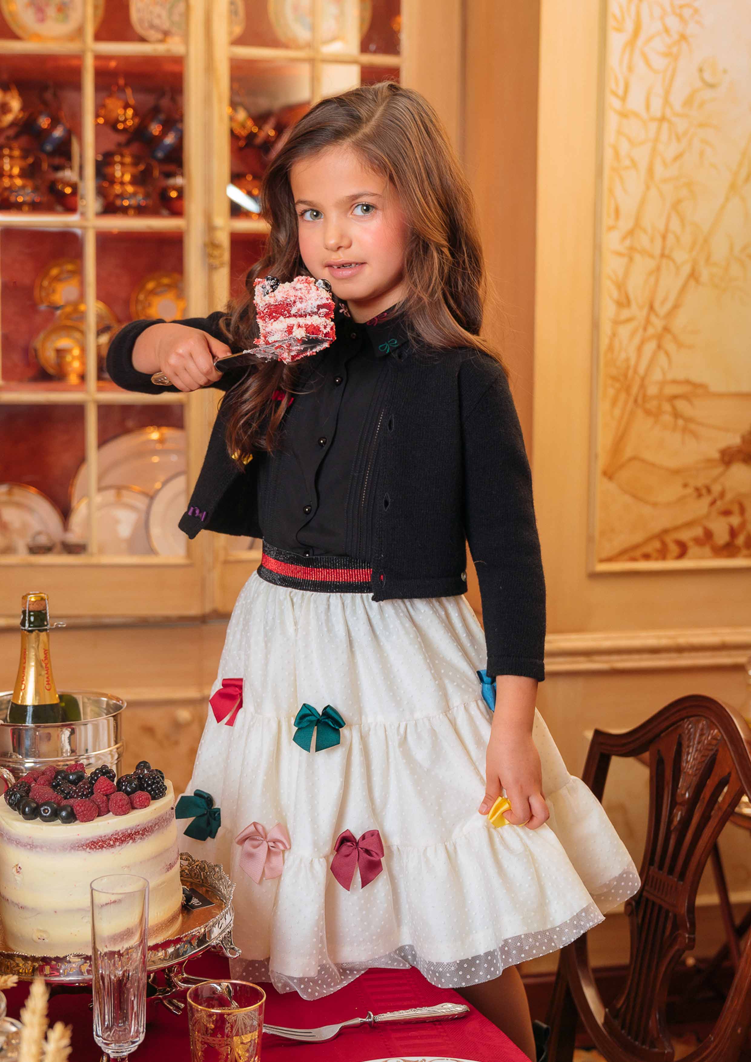 Bow Tulle Skirt - Tiny Models