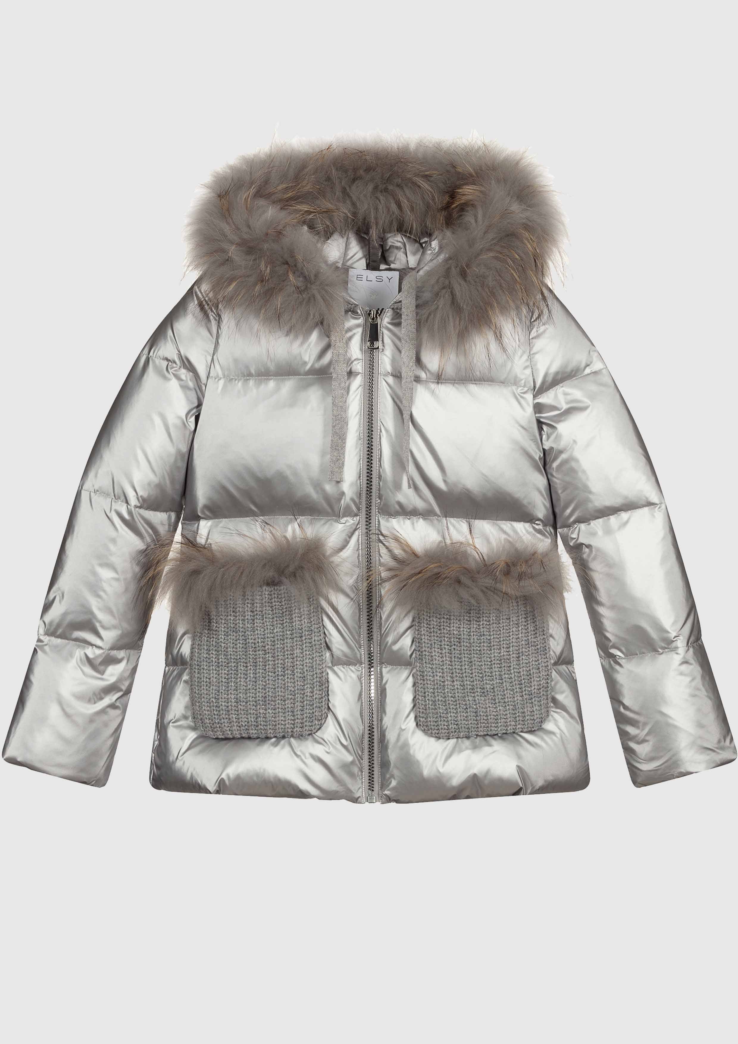 Silver Down Jacket