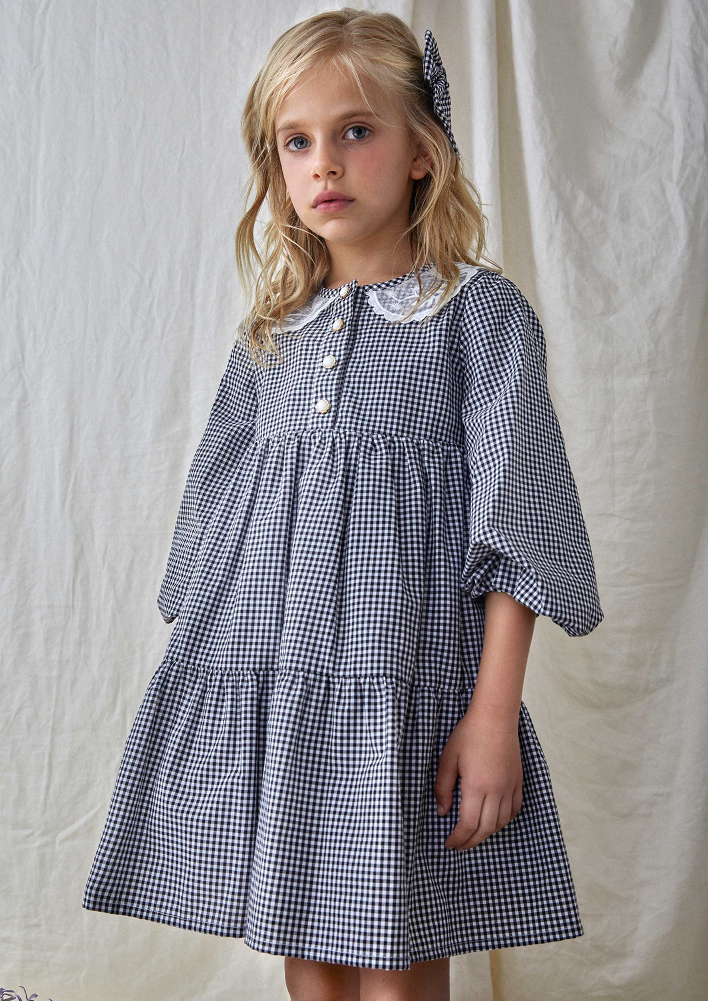 Nueces Plaid Dress – Tiny Models