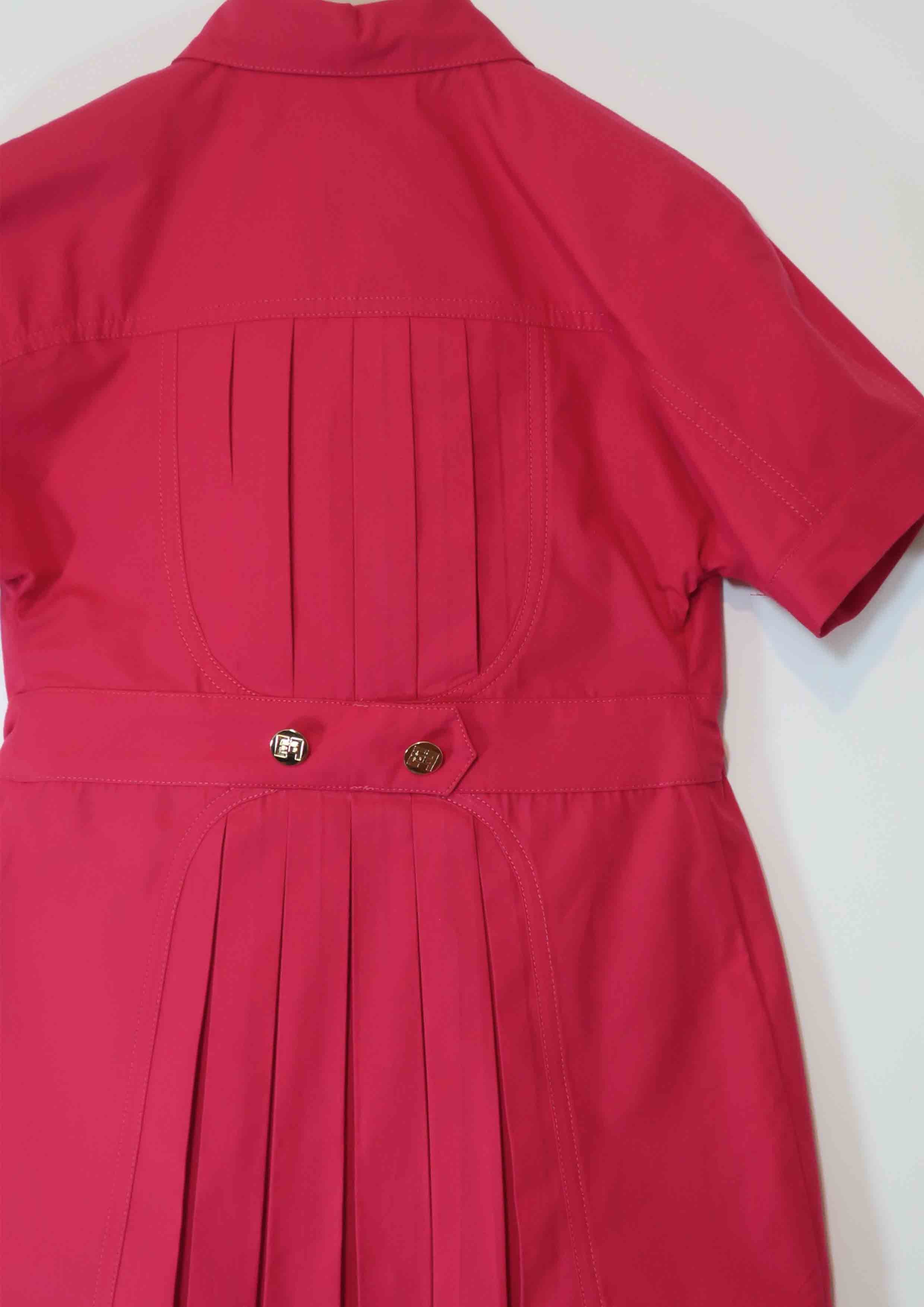 Elisabetta Franchi Fuchsia Dress