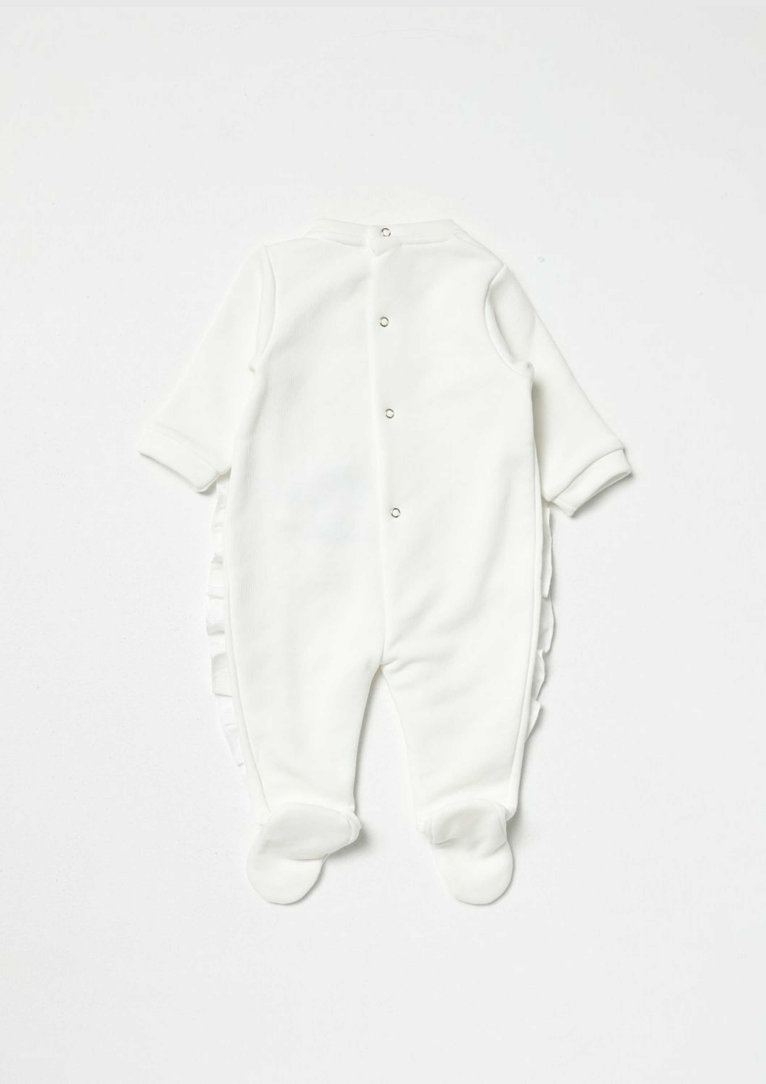 Ivory Frill Babygrow